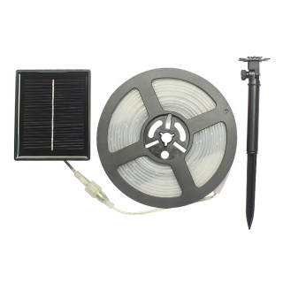 Vonkajšie solárne LED pásy, 5 m/16,4 stôp 100 LED solárne,