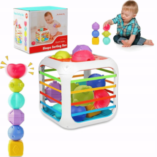 Sorter vzdelávacie puzzle zmyslové montessori hračky pre deti