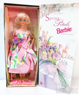 Bábika Barbie - Special Edition Spring Lístky Barbie Mattel 1996
