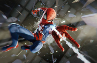Tapeta do detskej izby - Spiderman Marvel samolepka Nástenný výjav, 200x130