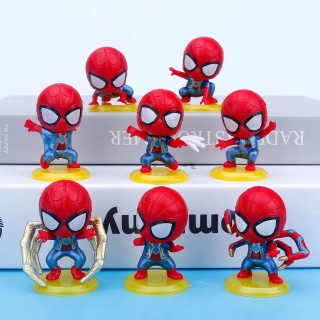 8 KS OZDOBY SMALL Q SPIDER-MAN