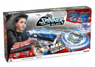 Pištoľ pre deti - Spinner M.A.D. Dual Shot Blaster Hurikán 86311