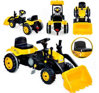 Traktor - Veľký traktor na pedále Bald woop