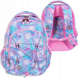 Školský batoh - St. Majewski School Backpack 3-CHAMBER HOLO BP32