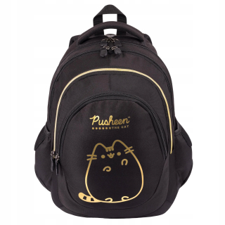 Viackomorový školský batoh Pusheen St. Majewski black, Odtiene žltej a zlatej 23 rokov