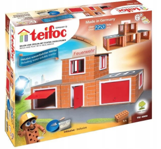 Hasiči Teifoc 4800 W-WA tehlovej budovy