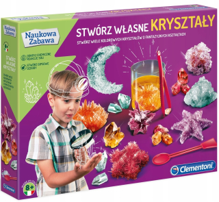 Vytvorte si vlastný Clementoni 50069 kryštály