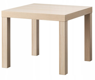 Stôl Ikea chýba štvorcový dubový stôl 55x55