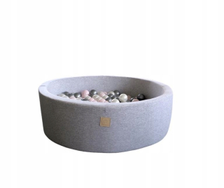 Suchý bazén s guľkami 90x30 Gray Smart +300 gule