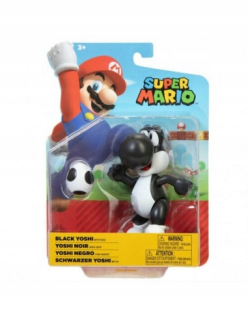 Herná figúrka - Super Mario figúrka 10cm Black Yoshi