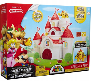 Herná figúrka - Super Mario Castle Mushroom Kingdom Set