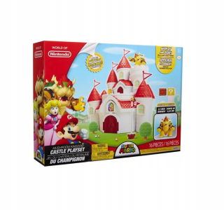 Zberateľská figúrka - Super Mario - Mushroom Kingdom Bowser Castle