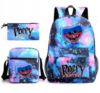 Školský batoh - Super Set Huggy Wuggy Backpack School 3 diely