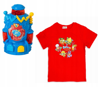 Postavička, figúrka pre deti - Super Zings Machine Kazoom Machine tričko FREE