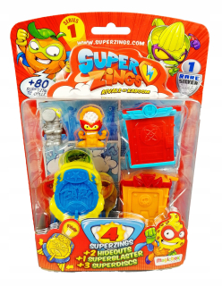 Zberateľská figúrka - Super Zings Series 1 súperovi Kaboom 4 figúrky