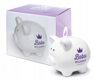 Pokladnička pre deti - Prasiatko Bobo Millionaire Narodenia rok