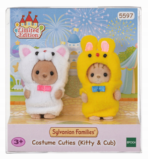 Sylvanian Families 5597 Duo detí v kostýmoch mačiek