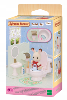 Kúpeľňový set Sylvanian Families s WC