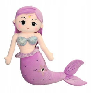 Plyšová bábika maskot morskej panny princezná 85 cm