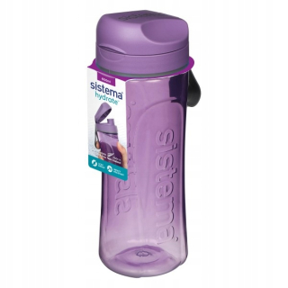 Fľaša Sistema Tritan Swift fialová 600 ml