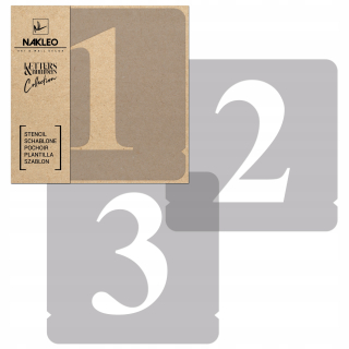 Template multi-in // Súprava číslice / 25 cm