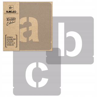Template multi-in // nastaví písmen a číslic / 5 cm