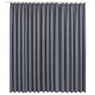 Závesy do detskej izby - Šedý objekt Curtain 290x245 cm