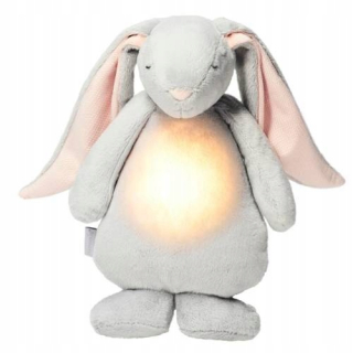Uspávačik - Šustiaci králik s LED žiarovkou, farbou: Cloud, Moonie