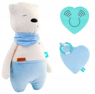 Szumiący Teddy Bear Sna Sensor + Gryzak