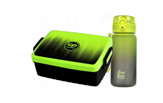 CoolPack obedár 1100 ml + CoolPack fľaša na vodu 400 ml