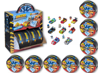 T-Racers Turbo Wheel Car 8ks jazdca + Box