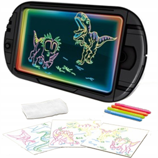 TABLE NA KRYTIE TABLETU NA MAĽOVANIE S LED SVETLOM