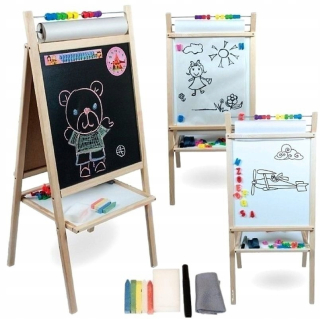 Tabuľka 4in1 Papier magnetickej kriedy