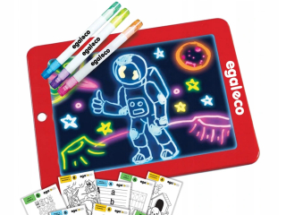 LED grafické tabuľky tablet pre kreslenie +50 kariet