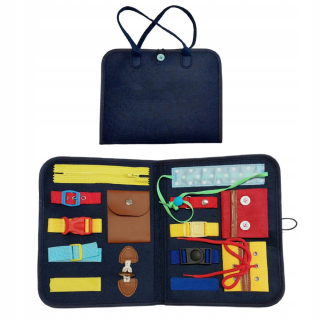 Zmyslová manipulatívna rada Montessori Navy Upening Učenie