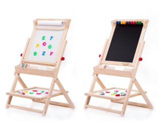 Rotary tabuľa Magnetic kriedou veľký! Gratis