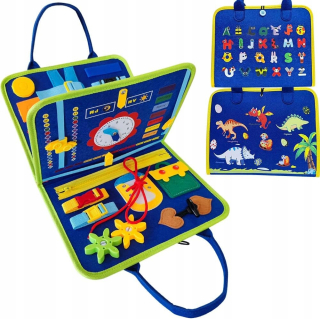 Senzorická hračka - Edukačné MAT PUZZLE penové PEN THICK 36 XXL