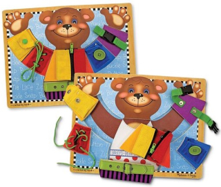 Zmyslové tabuľky Melissa a Doug
