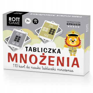 Násobilka - herné karty - 110 kariet -rott
