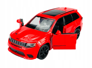 Tayumo Jeep Grand Cherokee trackhawk Red 1:36 nový kovový model