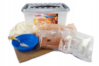 Stavebnica pre deti -  Teifoc 1000 base set tehál kufor 100 el.