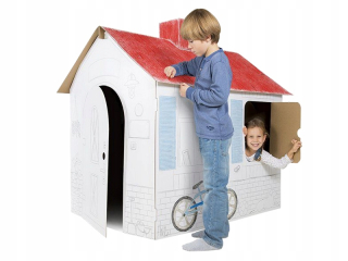 Papierové hračky - Kartón Cottage kartón XXL Tektorado