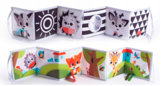 Kniha pre bábätko - Tiny Láska Interactive Book Fun na lúke