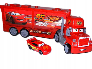 Tir Maniek príjazdová cesta Laweta 36 cm + bezplatné autá auto