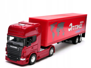 Tatra, nákladné auto - TIR truck metal otvoril. Scania kontajner 25 cm