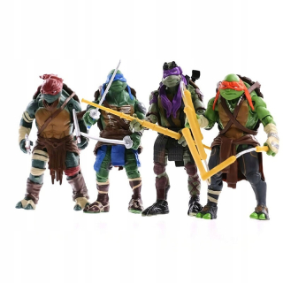 Zberateľská figúrka - TMNT korytnačky ninja 4 set hračka obrázok modelu
