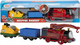 Dráha pre deti, stavebnica - Tomek a priatelia Harvey Hubcio Trackmaster