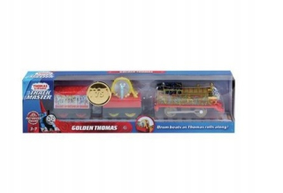Dráha pre deti, stavebnica - Tomek a priatelia Trackmaster Golden Tomek GHK79