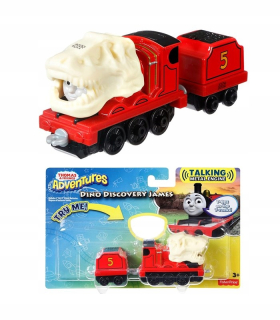 Dráha pre deti, stavebnica - Tomek a jeho priatelia vlak Kuba + Wagon Dinosaurs