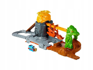 Dráha pre deti, stavebnica - Tomek drak prejazd tomek Fisher Price